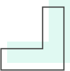 Retro L-Shape l shape