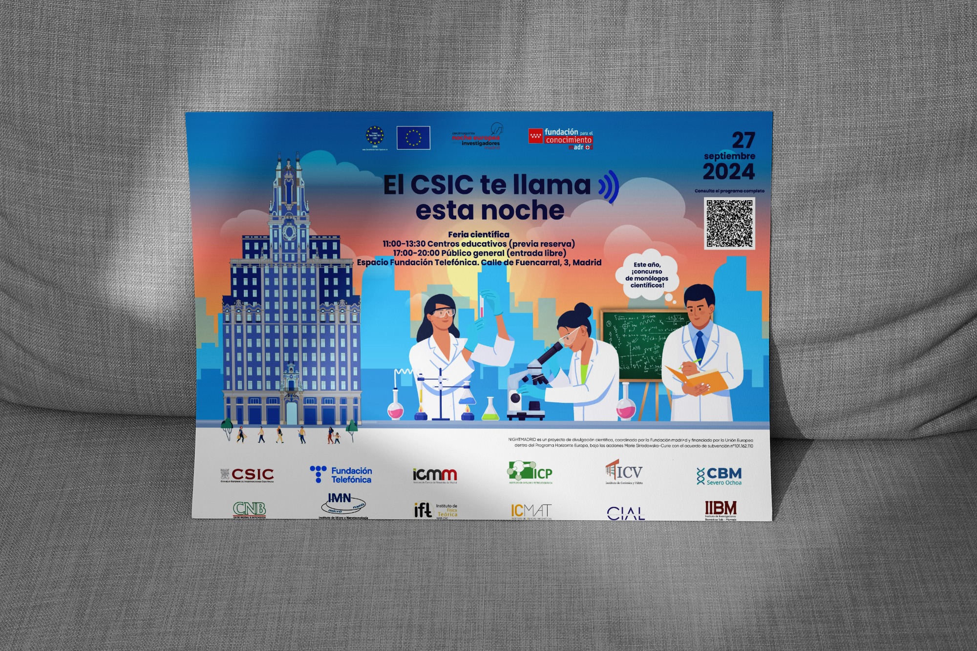 La noche de los investigadores Funsación Telefónica La noche de los investigadores Funsacion Telefonica